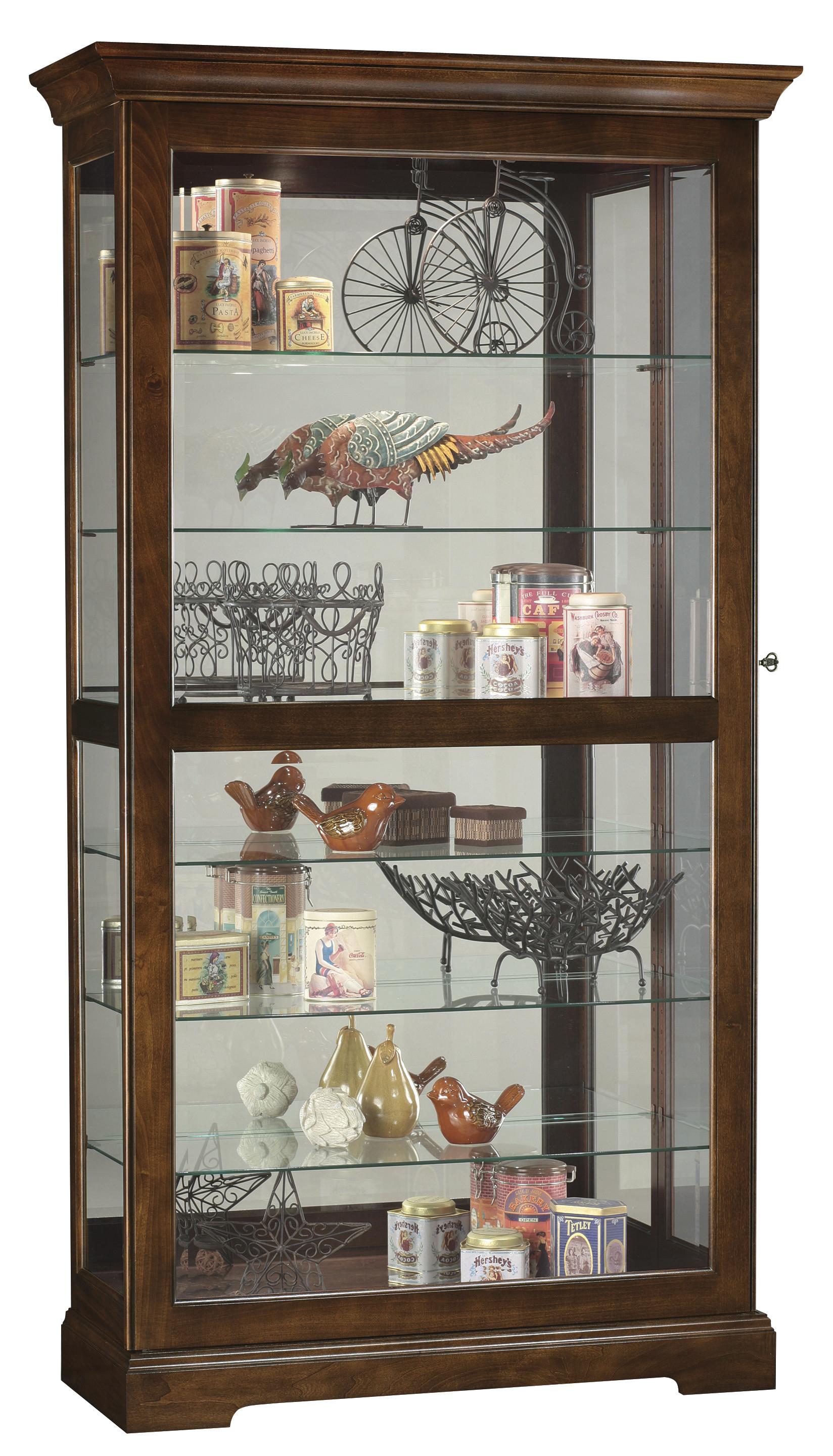 Howard Miller Curios 680537 Tyler Corner Furniture Curio